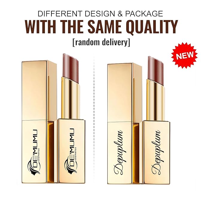 Red Berry Purple Lipstick Set for Women Shimmer Tinted Lip Balm Hydrating Moisturizing Lipstick Cruelty Free Lip Makeup, DM108/109/122