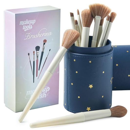 Body Makeup Brush Set Professional & Tools Beauty Travel Essentials for Women