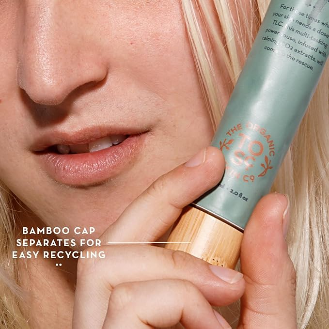 Soothing Face Moisturizer for Sensitive Skin | Super Calming Skin Therapy Face Balm for Dry Aging Delicate & Compromised Skin | Rich Non Greasy Restorative Vegan Face Moisturizer for Women (2 Fl Oz)