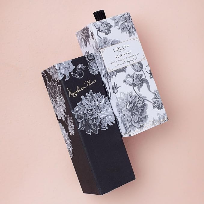 LOLLIA Elegance Dry Body Oil - White Amber and Mirabelle for Women - 6.8 oz Oil