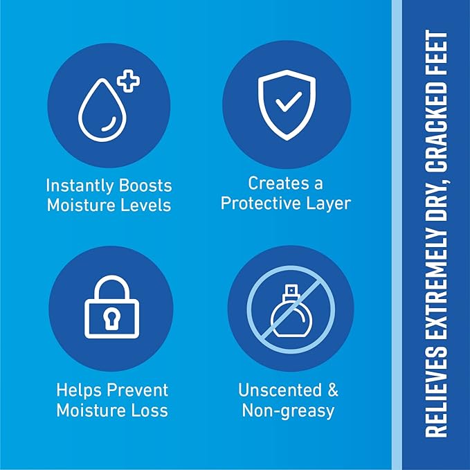 O'Keeffe's Working Hands Hand Cream (3.4 oz Jar) and Healthy Feet Foot Cream (3.2 oz Jar) - Repairing Skincare for Extremely Dry, Cracked Hands and Feet, Travel Size