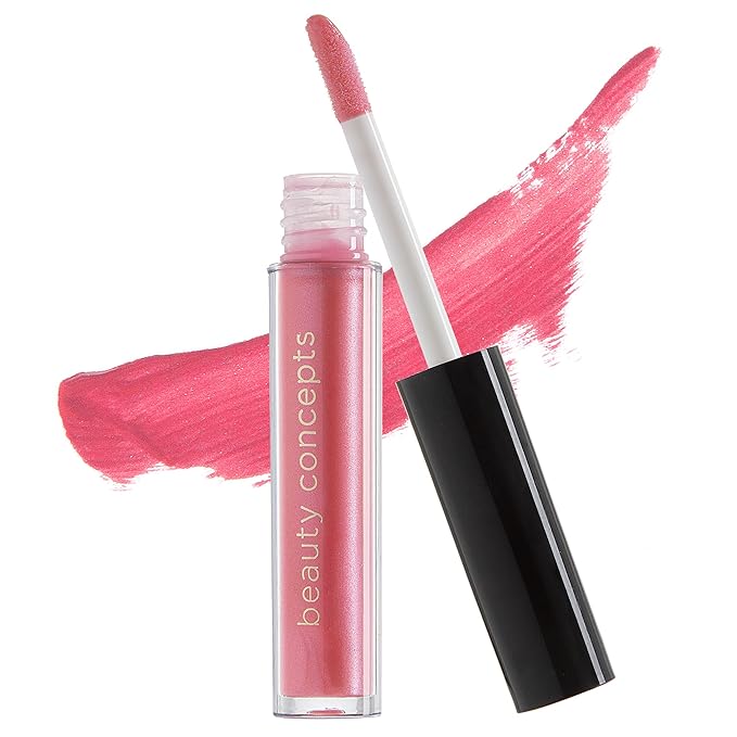 Beauty Concepts Lip Gloss Collection – Shimmering, Glossy Lip Makeup Set for a Radiant Finish, Neutral