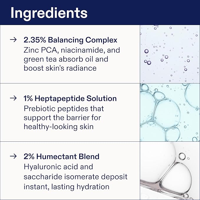 Skinfix Barrier Balancing Water Cream - 1.7 oz - Fast-Absorbing, Weightless Moisturizer for Combo + Oily Skin - Acne-Safe, Non-Pore-Clogging - Non-Comedogenic - Fragrance Free - Vegan, Cruelty Free