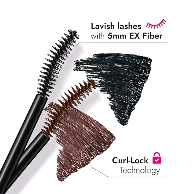 HEROINE MAKE by KISSME Brown Mascara Waterproof, Waterproof Mascara Volume and Length by Tubing Fiber for Long & Curl Eye Makeup for Women, Natural Lash Look for Sensitive Skin from Japan 1 EA