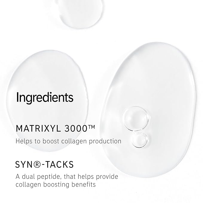 The INKEY List Collagen Peptide Serum, Face Serum to Plump and Firm Skin, Reduce Fine Lines and Wrinkles, 1.01 fl oz