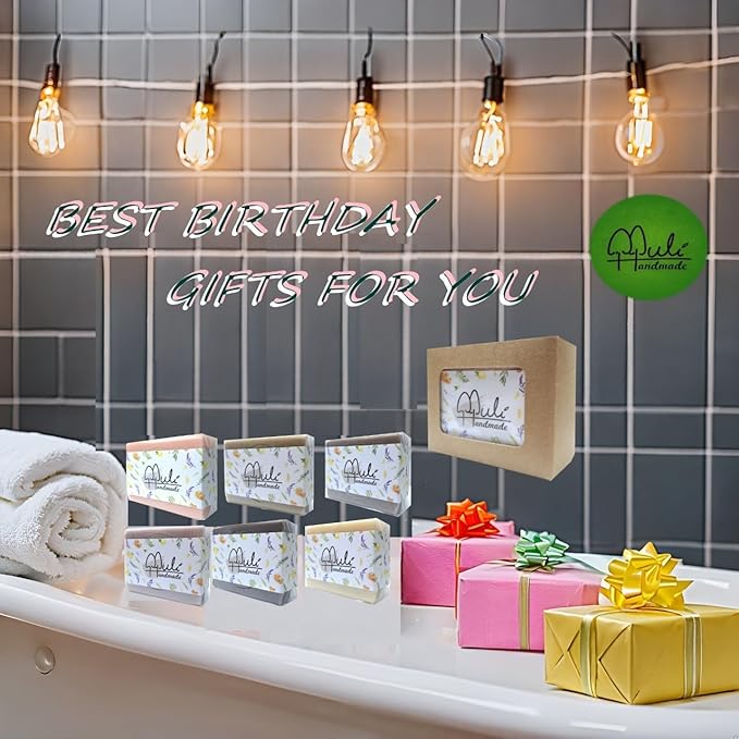 Natural Handemade Bar Soap for Men and Women with Essential oils, Scented Bar Soaps for Bath, Fragrance Regular Use Gift Set (Pack of 1) Comfrey