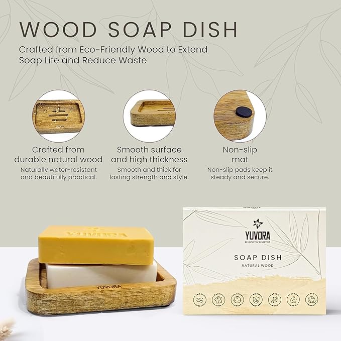 Handmade Women’s Body Soaps 5 OZ Pack of 4 – Long-Lasting Natural Bar Soap – Luxurious Aromatherapy Scents – Moisturizing Herbal Skincare – Gift Set – The Pure Balance