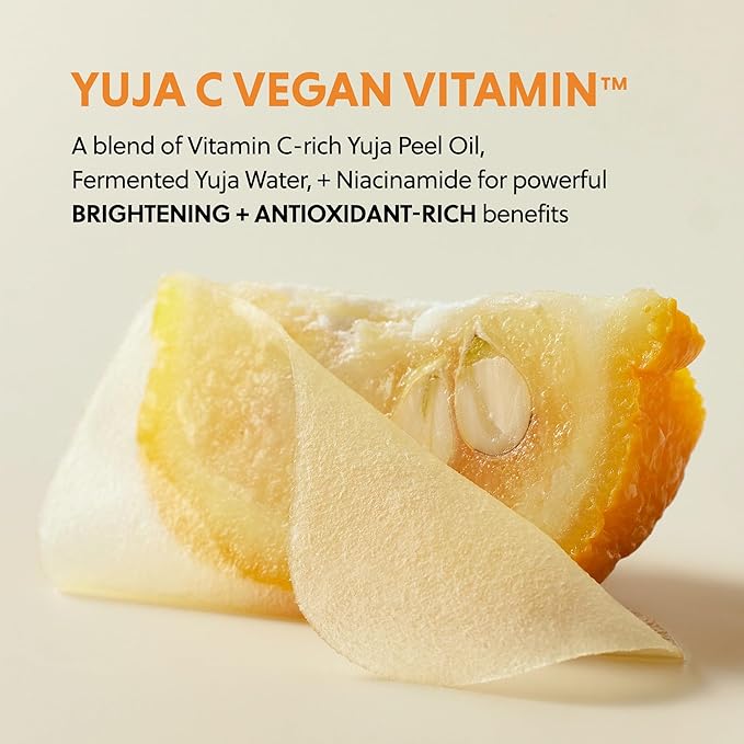 HANYUL Yuja Toner Pads | Korean Yuzu with Vitamin C & 5% Niacinamide to Visibly Brighten Dark Circles, Dark Spots, Even Tone, Glow Boosting for Face & Undereyes, 60 Sheets