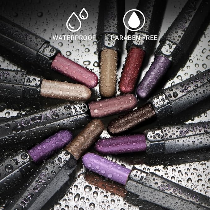 10PCS Eyeshadow Stick Set,Pro Longwear Purple Cream Eye Shadow Brightener Pencil Crayon Makeup Sticks-Grape Glam