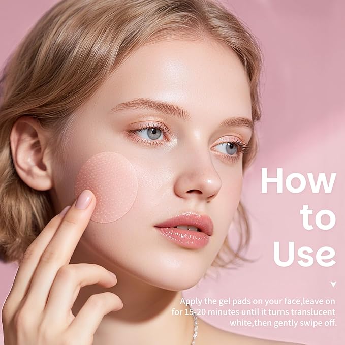 Collagen Gel Toner Pad for Face - Skin Firming,Improvin Elasticity,Pore Minimizer,Soothing Hydration, Gentle Exfoliating Face Pads,60 Pads