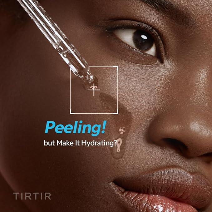 TIRTIR PHA 15% Exfoliating Serum - Hydrating Water Peeling for Smooth, Radiant Skin - Gentle PHA & LHA Formula for Sensitive Skin
