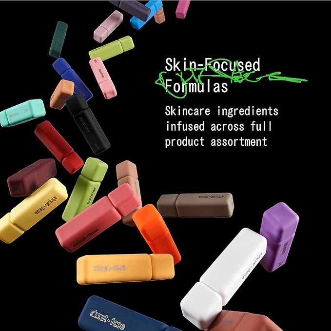 about-face Matte Fluid Eye Paint Vertigo Flowers – High-Pigment Liquid Eyeshadow, Long-Lasting, No-Budge Matte Finish, Vegan & Cruelty-Free (Bright Green)