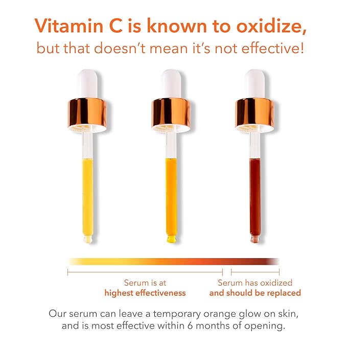 Dr Dennis Gross Vitamin C Lactic 15% Firm & Brighten Serum: Visibly Improve Signs of Aging, 1 oz