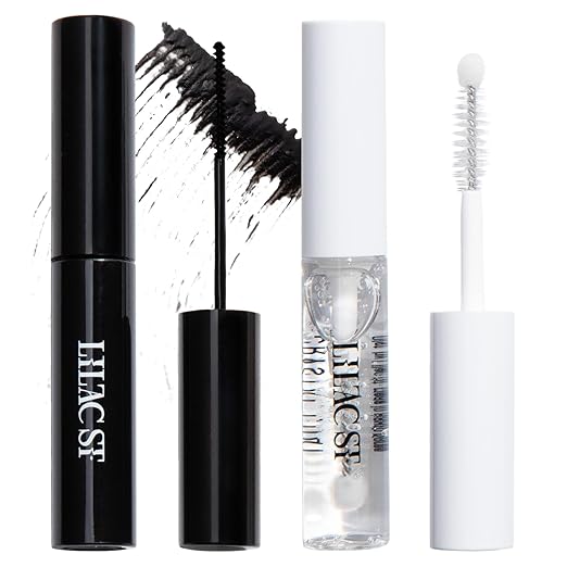 Lilac St - Eternal Bond (Black) Lash Glue & Lash Crystal Coat - Long Lasting & Fast Drying Lash Glue - Sealant for Extended Lash Wear, Reduce Stickiness & Keeps Lashes Clean - Waterproof, Vegan