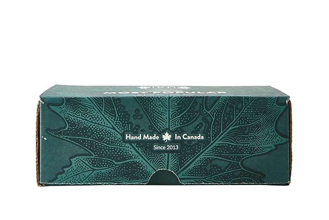 Crate 61, Handmade in Canada, Plant Based Cold Process Natural Bar Soap, With Premium Essential Oils, Dry Skin, Pack of 6 (Most Popular)