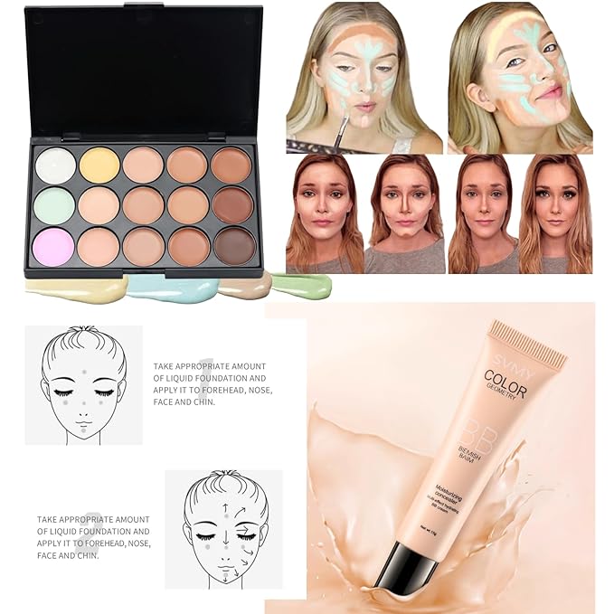 Makeup Kit for Teens, Christmas Makeup Gift Set For Women,Makeup Kits For Teens,Girls Gift, Travel Makeup Set,Eyeshadow Palette Foundation Concealer Lipgloss