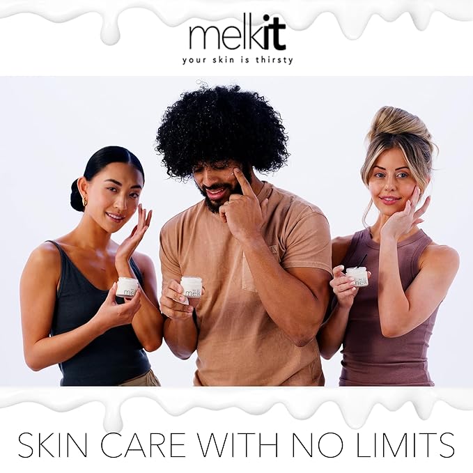 Body Melk Natural Body Cream - All Over Fast-Absorbing Hydration for Dry or Sensitive Skin - Soothe Sensitive Skin, Rash & Irritation - All Skin Types - 16 oz