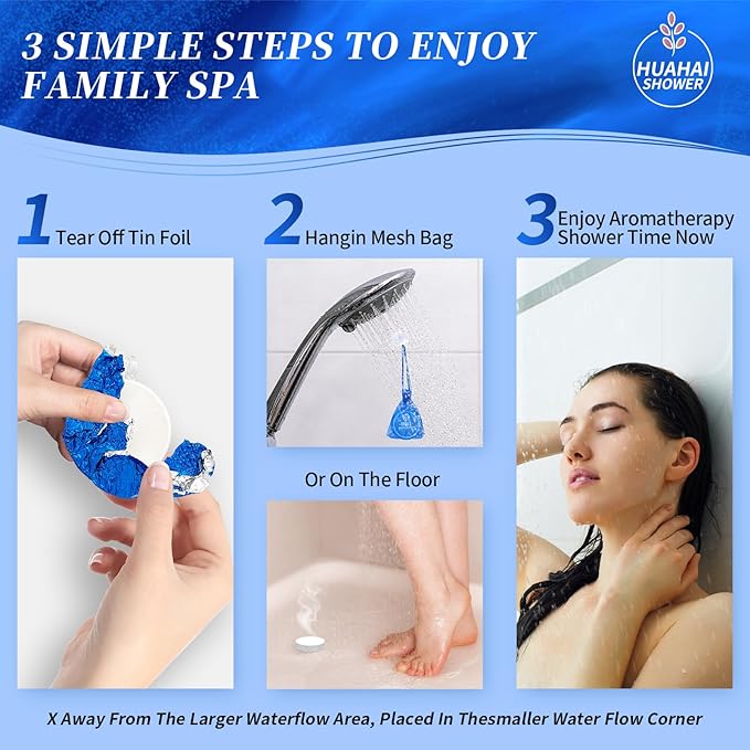 Shower Steamers Aromatherapy, 10-Pack Shower Bombs Christmas Stocking Stuffers for Women Mom Her Daughter Wife, Coolest Men The Boys Gifts for Him,White Elephant,Self Care- Relaxation