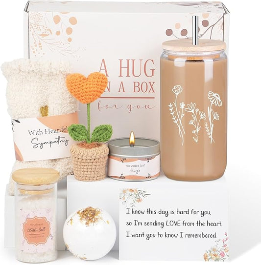 Condolences Gift Basket For Loss, Sympathy Gift Baskets, Sympathy Gifts For Loss Of Loved One, Grief Gifts For Women, Sorry For Your Loss Gift, Bereavement Gift, Memorial present For Loss Of Mom