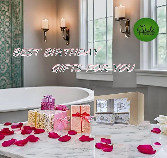 Natural Handemade Bar Soap for Men and Women with Essential oils, Scented Bar Soaps for Bath, Fragrance Regular Use Gift Set (Pack of 2) Dead Sea Mud