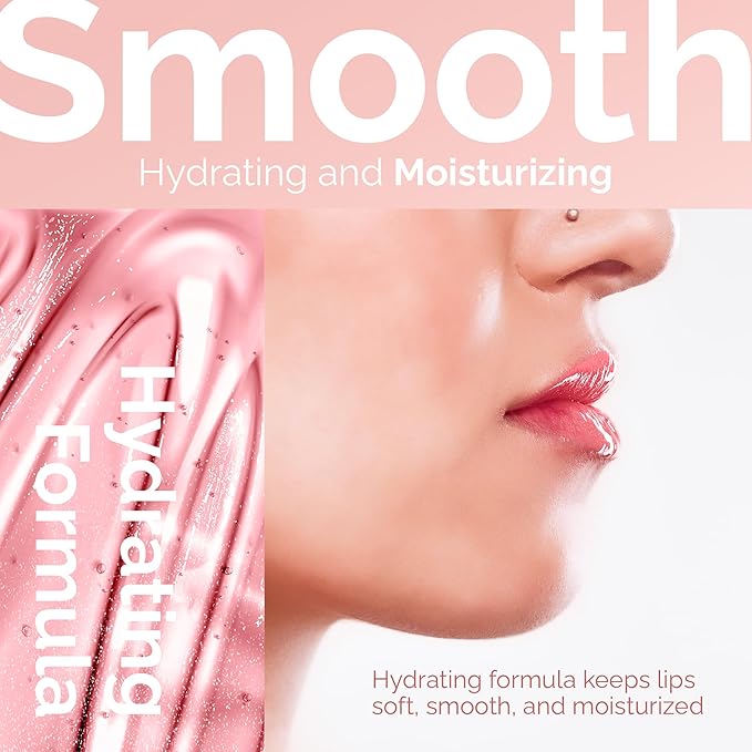 LuxeLip™ Matte Lipstick for Older Women, Hydrating Non-Sticky Lip Gloss for Luminous Shine & Moisturized Lips, Lightweight, Long-Lasting Glossy Finish, Cruelty-Free Lip Makeup (Luminous Pearl, 8ml)