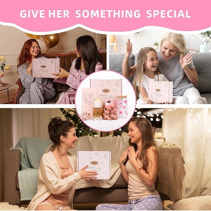 Birthday Gifts for Women Friendship, Teen Girls, Girls, Unique Cute Birthday Gift Box For Girl, Her, Sister, Daughter, Friends, Ideas Cute Daisy Aesthetic Glass Cups Gifts Set