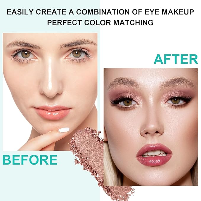 8Pcs Eyeshadow Stick Eye Brightener Stick Eyeliner Pencil Cream Shimmer Glitter Smooth Women Girls Eye Shadow Sticks Hypoallergenic Highlighter Natural Waterproof Long Lasting (SET A 8PCS)