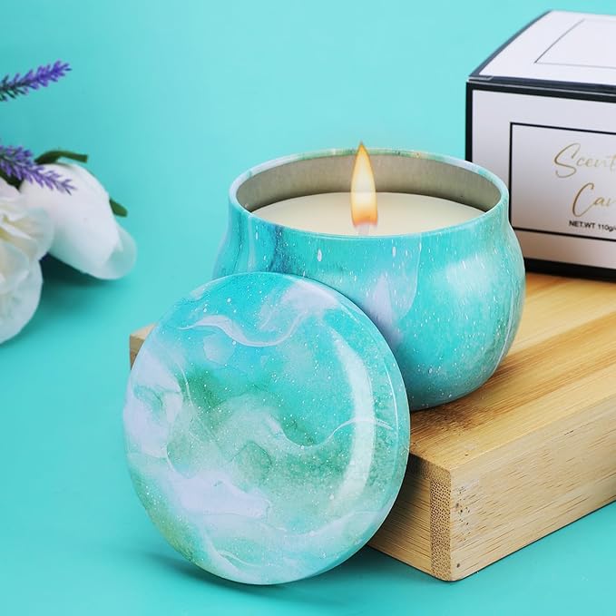 Gift Baskets for Women, Best Birthday Gifts Box, Self Care Gift, Care Package, Get Well Soon Gifts Kit, Unique Ideas Present for Mom Girlfriend Her Sister Wife Friends Woman - Ocean Spa Gift Set