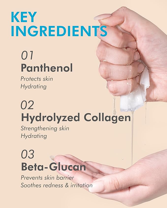 DERMAL Aqua Collagen Essence Full Face Facial Mask Sheet 23g Pak of 10