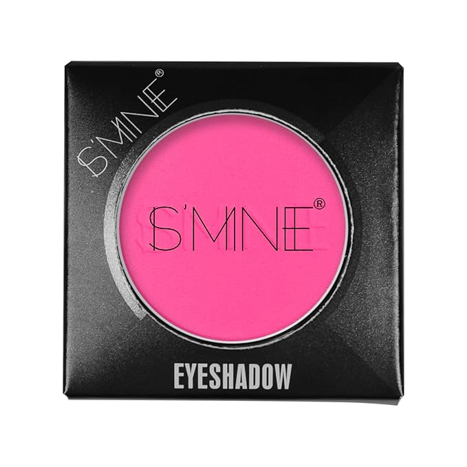 IS'MINE Single Pink Matte Eyeshadow Powder Palette High Pigment, Longwear, Intense Color Best Pink Eyeshadow