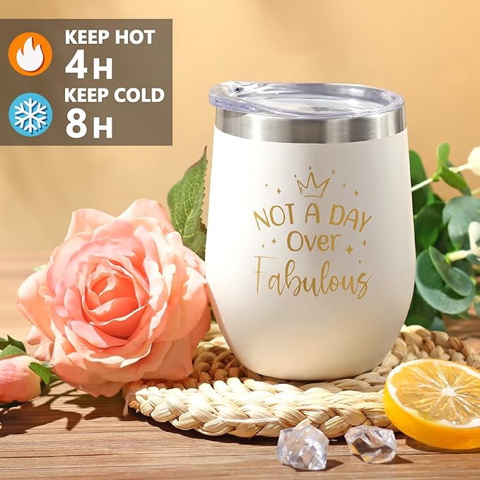 Birthday Gifts for Women Friendship, Unique Happy Birthday Gifts Basket for Mom Her Best Friend Sister Wife Girlfriend Coworker, Luxury Self Care Box Rose Relaxing Spa Gifts Set for Women with Blanket