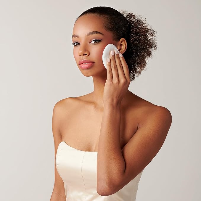 Diane Multi-Layer 3.5" x 2.75" Cotton Ovals, 100% Pure Cotton, Ideal for Makeup Removal, Nail Polish Touch-Ups, Skincare, and Everyday Household Use, 100 Count