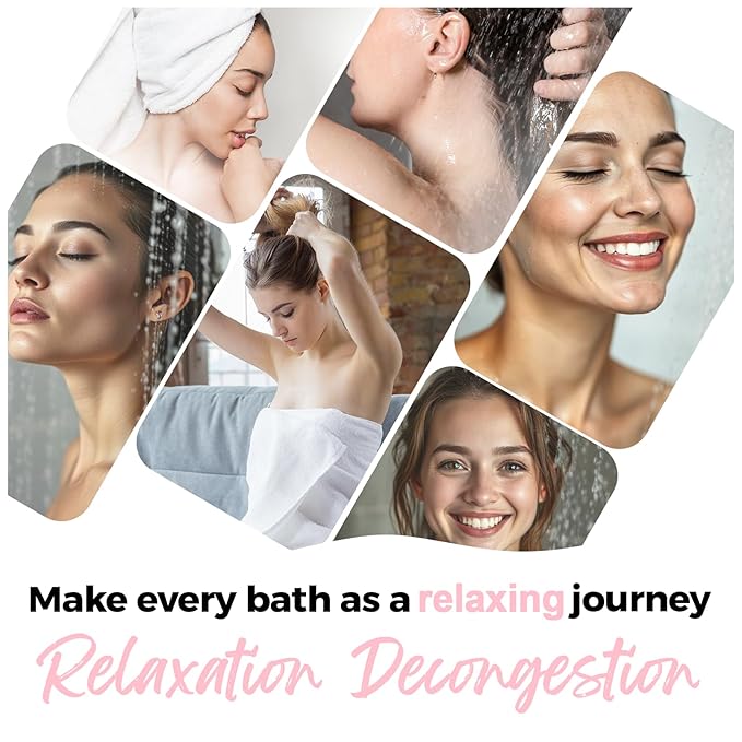 Shower Steamers Aromatherapy Birthday Gifts for Women - SWCANDY 8 Pcs Stocking Stuffers Gifts for Adults Mom Men Teen Self Care with Natural Essential Oils Relaxation Home SPA Christmas Strawberry