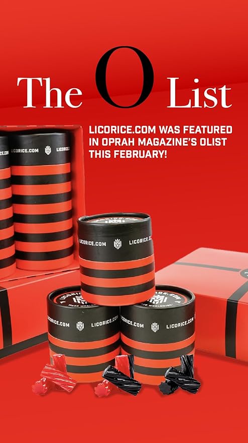 Licorice.com Gourmet Assorted Red Licorice Gift Set – Australian Red, Strawberry Spirali, Strawberry Pillows | Great Gift Idea for Holidays and Birthdays | Pack of 3