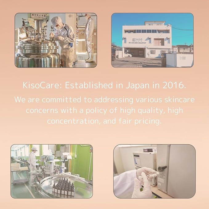 KisoCare Niacinamide 20% + Zinc PCA 4% Serum for face NAIAMID ESSENCE 30ml