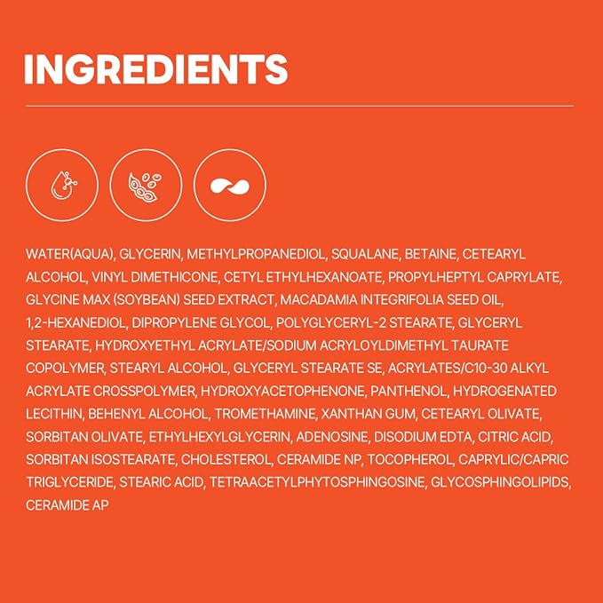 ROUND LAB Soybean Panthenol Cream 2.71 Fl Oz, 120-Hour Deep Hydration and Skin Barrier Repair Moisturizer with Nano Niosome Panthenol, Improves Rough Texture, Locks in Moisture, Korean Skincare