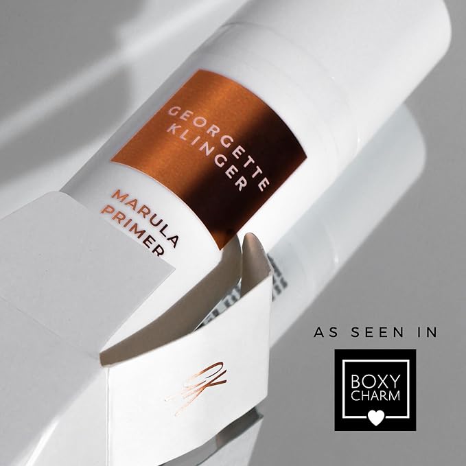 Marula Primer - Vitamin-Rich Hydrating & Gentle Moisturizer, Lightweight Instant Pore Minimizer, Long-Lasting Makeup Base, Smooth Application, Unclogs Pores & Fills Lines -1.7 oz by Georgette Klinger