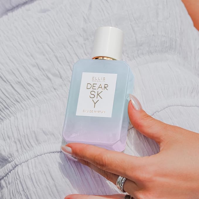 Ellis Brooklyn DEAR SKY Eau de Parfum – Fruity Floral Perfume for Women, Honeydew Melon, White Peony & Upcycled Cedarwood, Clean, Vegan, Cruelty-Free Fragrance, Travel Spray, 50ml / 1.7oz