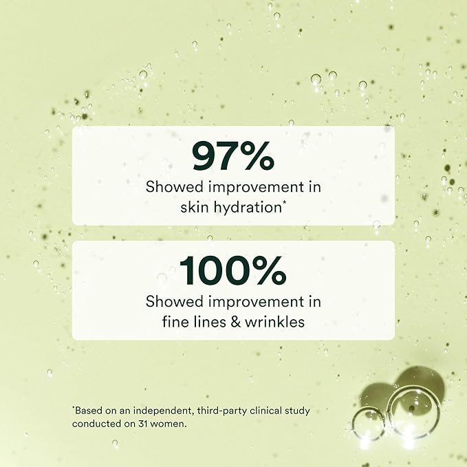 OSEA Hyaluronic Acid Sea Serum 1 oz - Anti-Aging Face Moisturizer - Non-Toxic Seaweed Skincare - Clean, Vegan & Cruelty-Free - Skin Hydration with Hyaluronic Acid