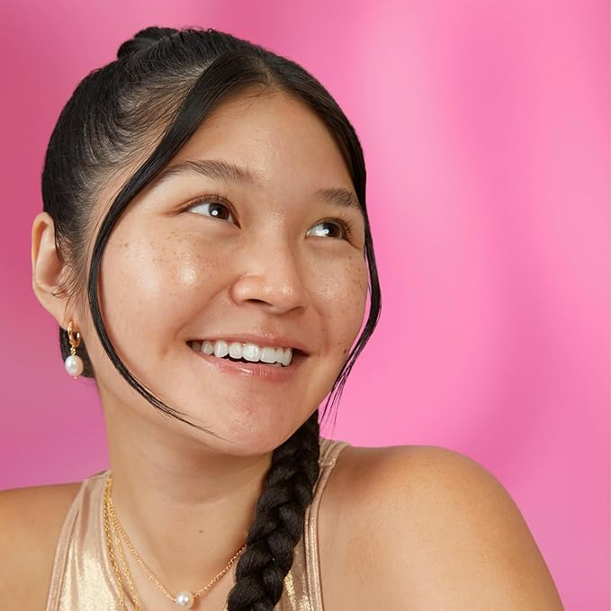 Glow Recipe Real Glass Skin Kit - PHA + BHA Toner & Gentle Face Exfoliant (40 ml) + Pink Juice Hydrating Moisturizer with Hyaluronic Acid (50 ml) + Niacinamide Dew Drops Highlighting Serum (15 ml)