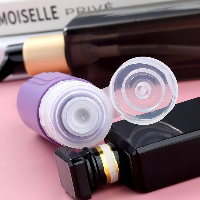 16 Pack Travel Bottles for Toiletries, TSA Approved Silicone Travel Containers jar for Toiletries, Leak Proof Refillable Liqus Shampoo And Conditioner Traveler Essentials toiletry Bottles