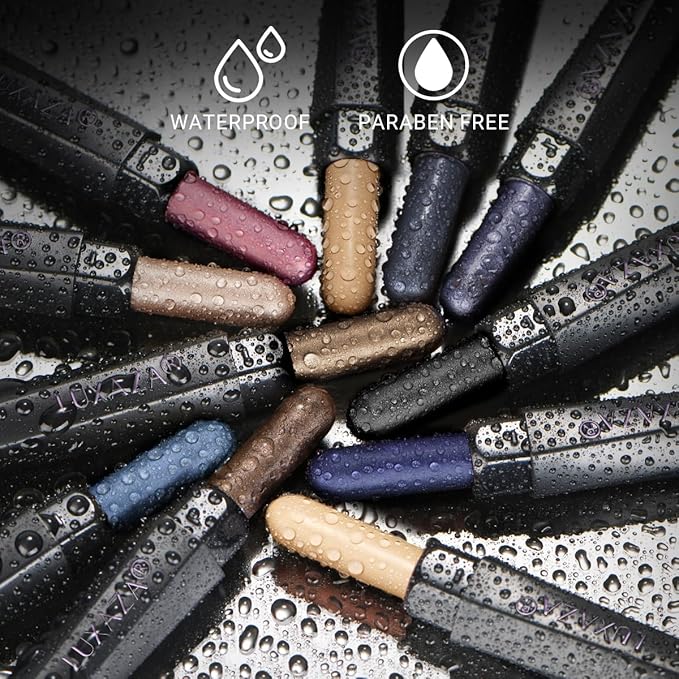 10PCS Cream Eyeshadow Stick Set,Pro Longwear Eye Shadow Brightener Pencil Crayon Makeup Sticks