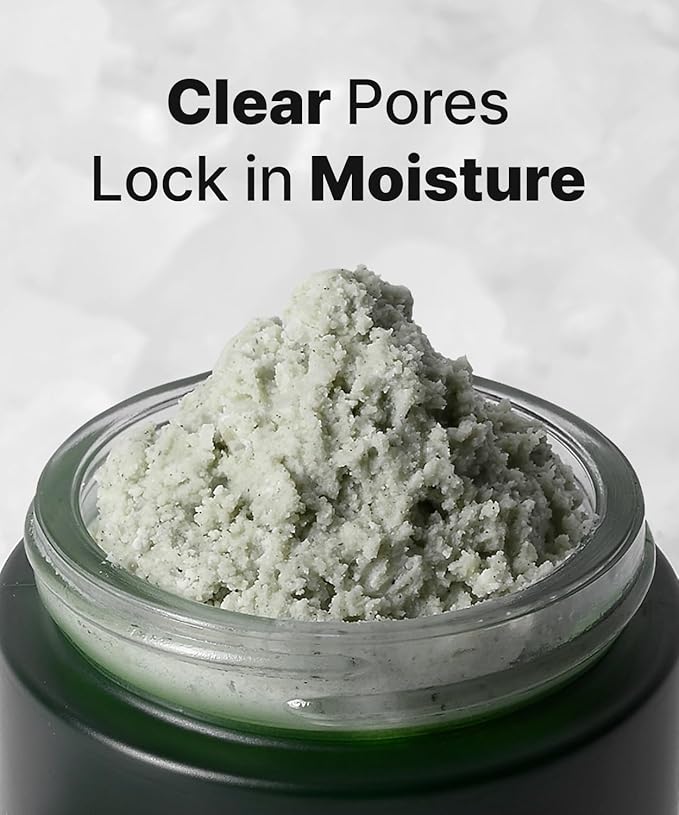 Heartleaf Facial Cleanser, Face Mask, Greek Yogurt Cleanser, Soothing, Deep Pore Scrubber & Face Wash with Green Tea, Blackhead Remover, Korean Skin Care (3.38 fl.oz.)