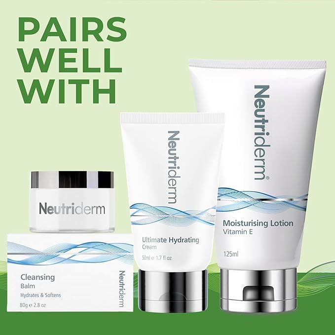 NEUTRIDERM Detox Cleanser – Gentle Glycolic Face Wash and Exfoliating Gel Cleanser for Clear, Brighter-Looking Skin – Ideal for Oily or Combination Skin – 120 mL / 4.1 fl oz