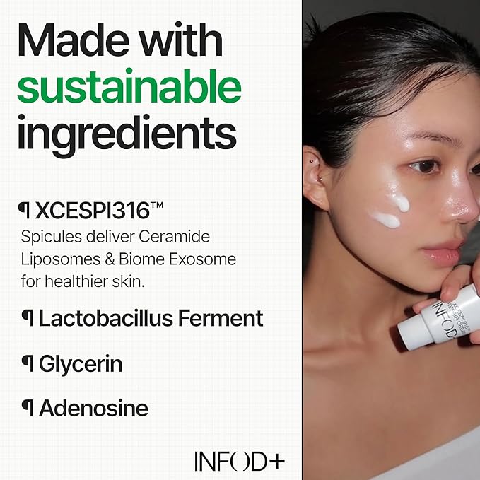 INFODPLUS Repair Cream 50ml – Exosome & Ceramide Complex | Barrier Repair, Hydrating, Anti-Aging Face Moisturizer for Sensitive Skin