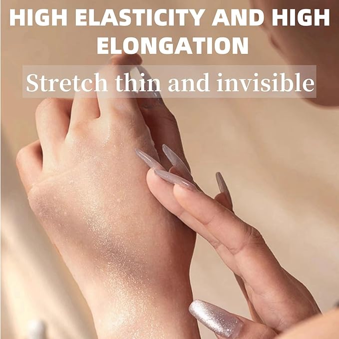 Hypoallergenic Stretchable Cotton Pads 200 Count - Moisturizing Facial Makeup Remover Pads for Sensitive Skin, Plastic Case