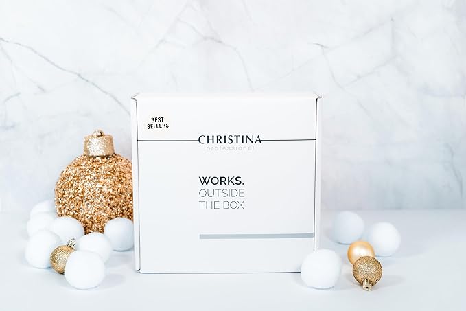 -CHRISTINA- Christmas Gift Box #6 | Cleanser Serum Peeling Soap Day Cream SPF50