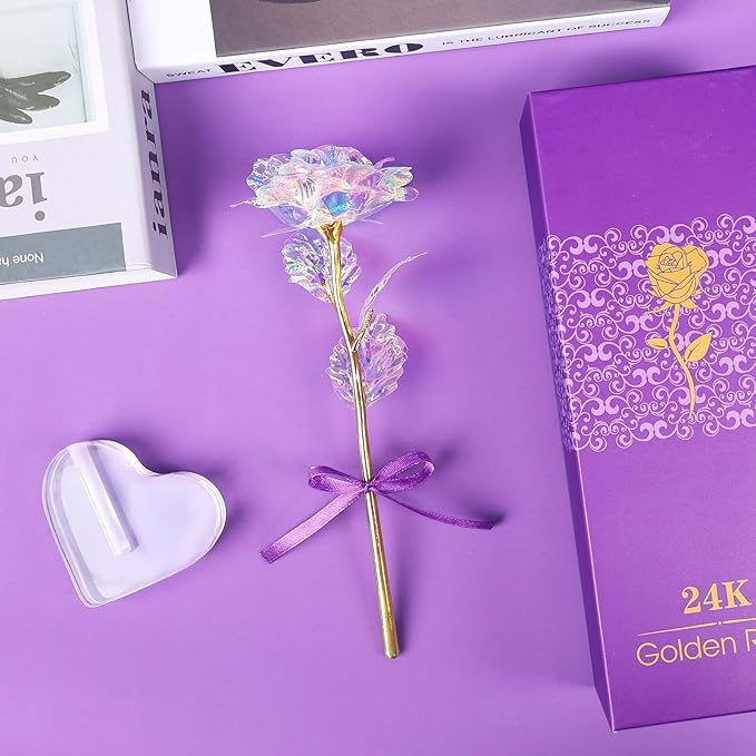 Birthday Gifts for Women Self Care Gifts Get Well Soon Gifts, Rose Relaxing Spa Gifts Basket Care Package, Luxury Flannel Blanket, Unique Mothers Day Idea Gifts for Mom Her Grandma Friend Sister Wife