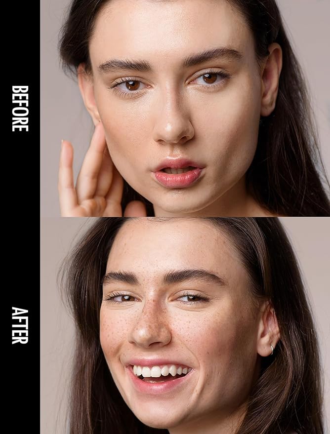 Anglicolor Faux Freckle Pen, Fake Freckle Stamp, Long Lasting, Waterproof, Smudge-proof, Transfer-proof, Natural Sun-kissed Makeup, Suitable for All Skin Types, Vegan & Cruelty-Free (01#Light, 1.5g)