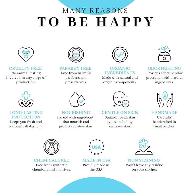 Vanman’s - Handmade Coconut and Magnesium Deodorant (2 Pack) - Odor Control for Underarms - Routine Deodorant For Women and Men - Personal Care Products - 2.8 oz